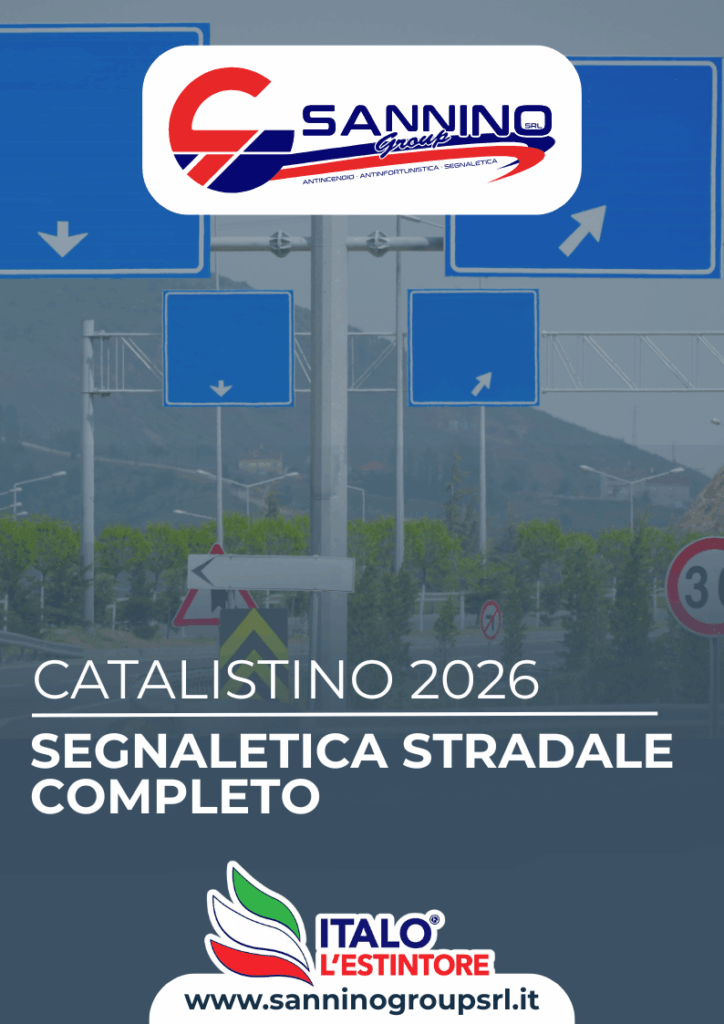 Listino 2026 segnaletica stradale completa