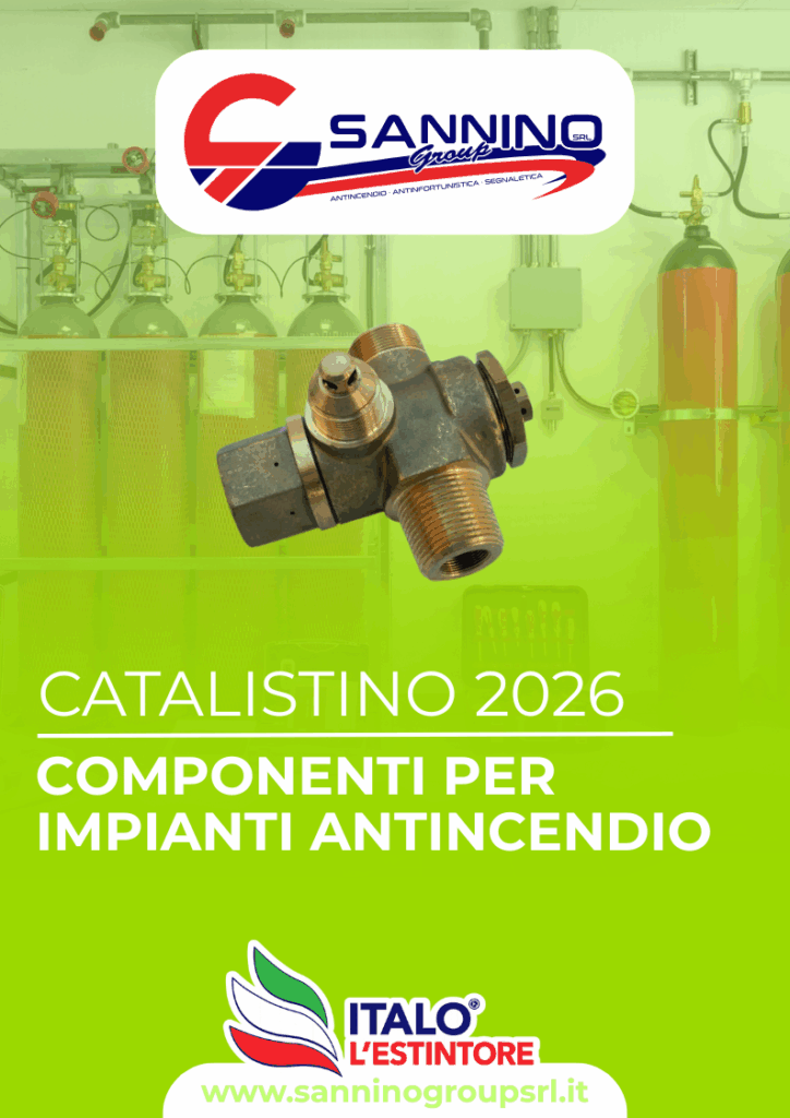 Listino 2026 componenti impianti antincendio