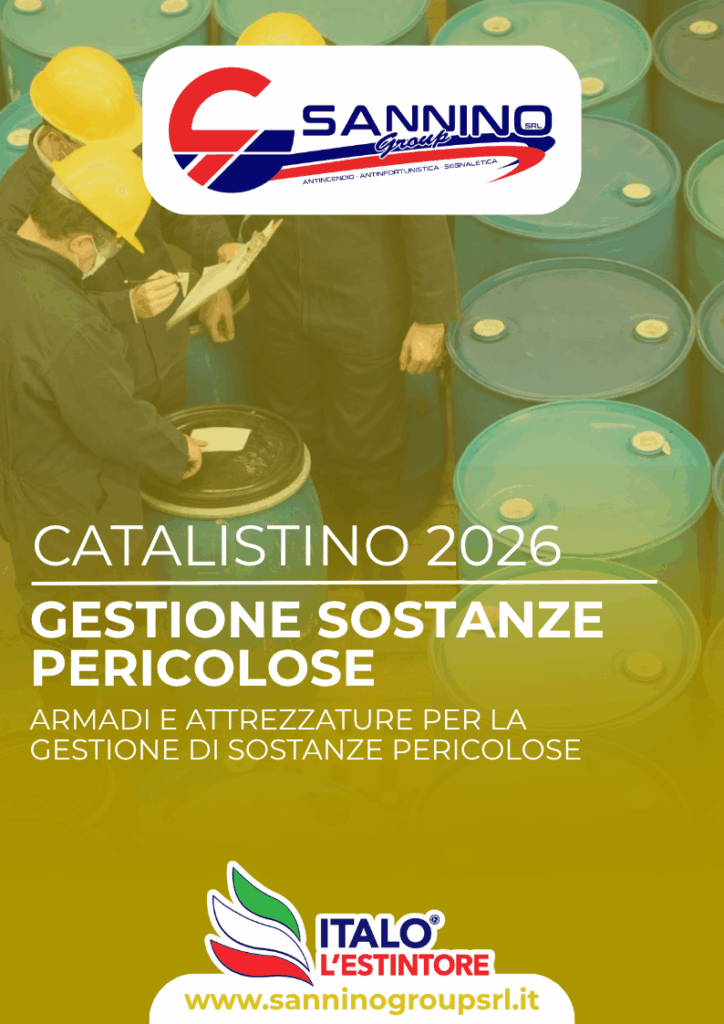 Listino 2026 gestione sostanze pericolose