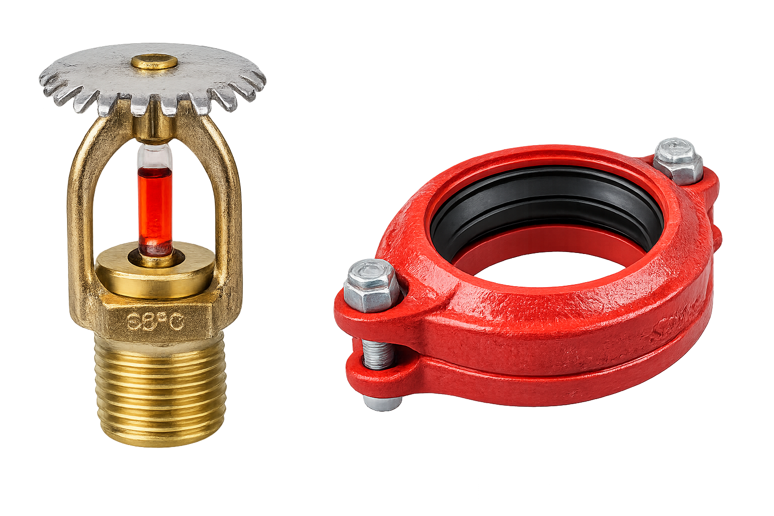 Impianti sprinkler e raccorderia scanalata